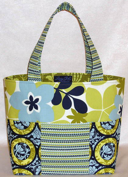 This Whimsical Tote is Perfect For Large Scale Prints - Lazy Girl Designs