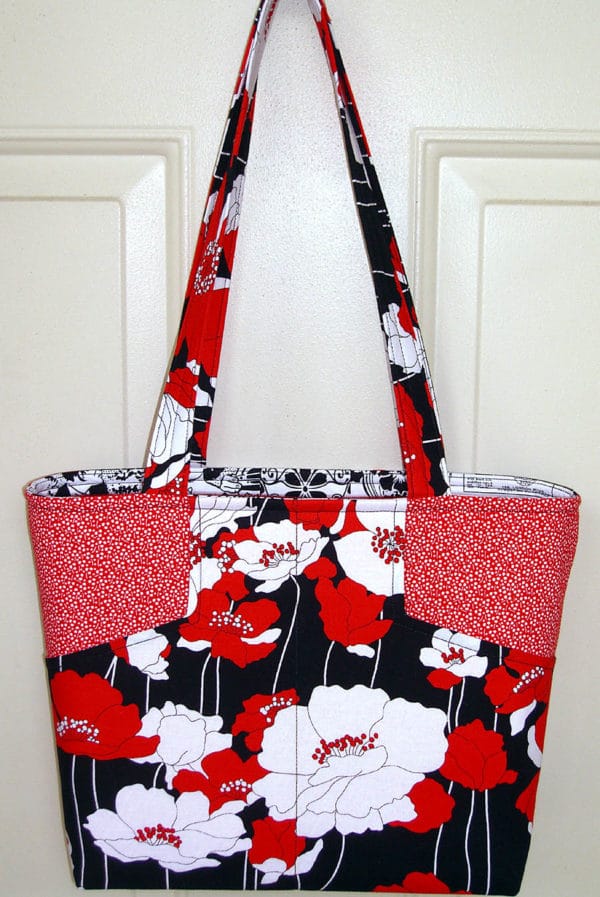 Margo Handbag Dressed in Poppy Lane by Timeless Treasures - Lazy Girl ...