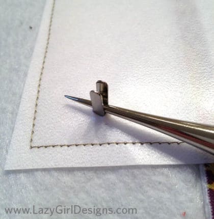 Tutorial: Add Purse Feet to Your Next Bag Creation - Lazy Girl Designs