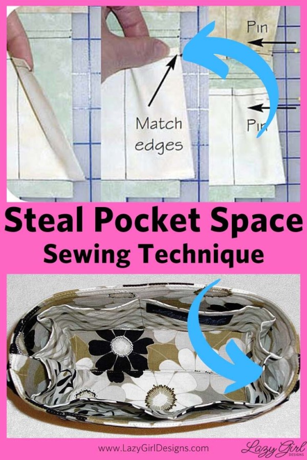 How to Steal a Bigger Pocket - Lazy Girl Designs