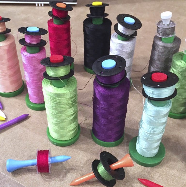Sewing Room Tip: Tee-Up Your Bobbins! - Lazy Girl Designs
