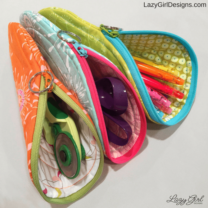 Stylish and Practical Zipper Pouch Pattern