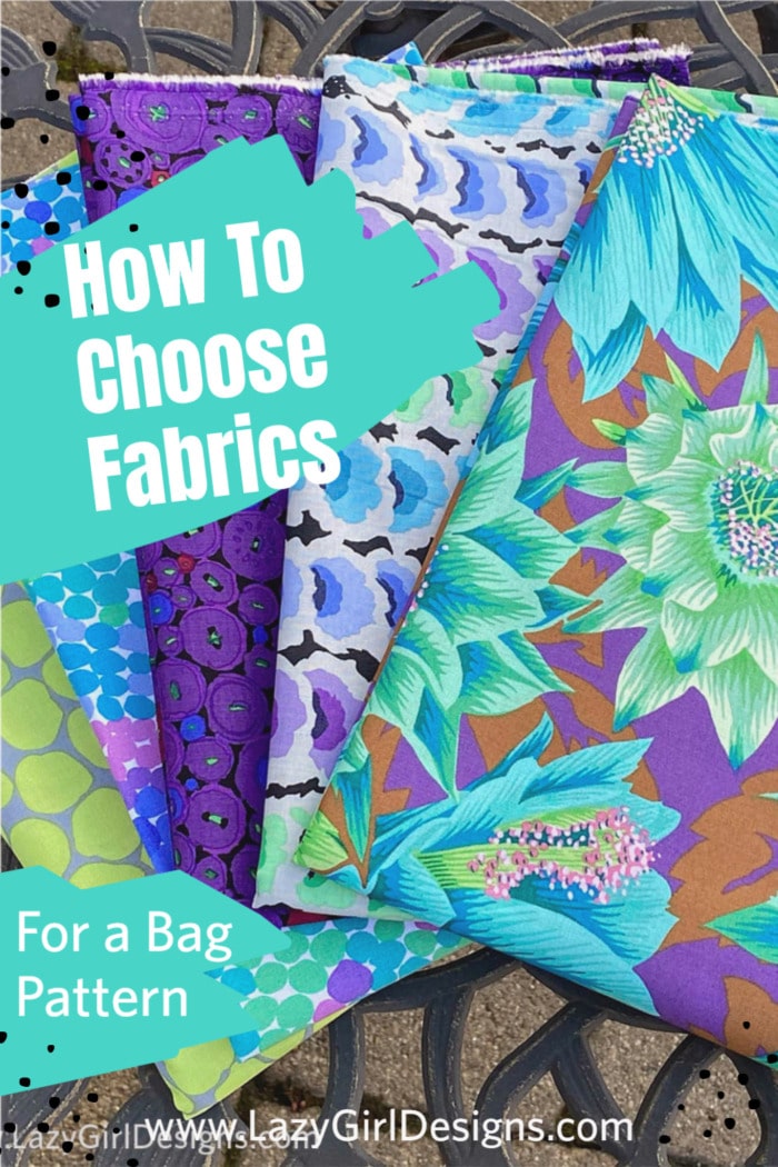 Pick fabric that is right for your project
